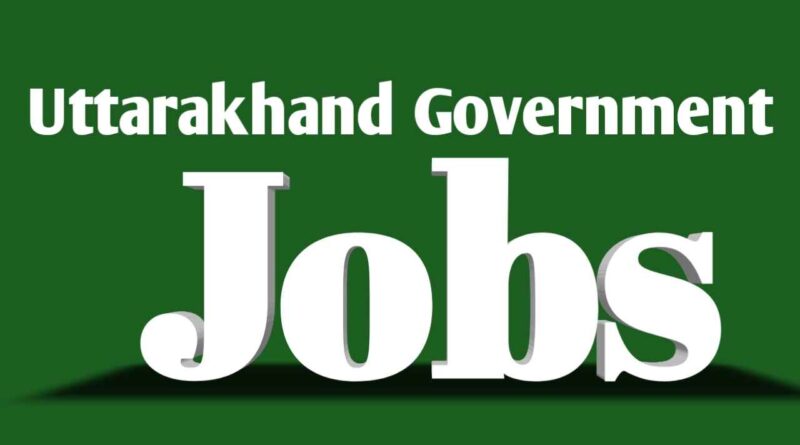 Uttarakhand Jobs