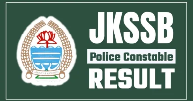 JKSSB Result