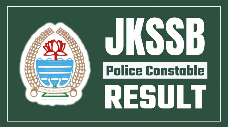 JKSSB Result