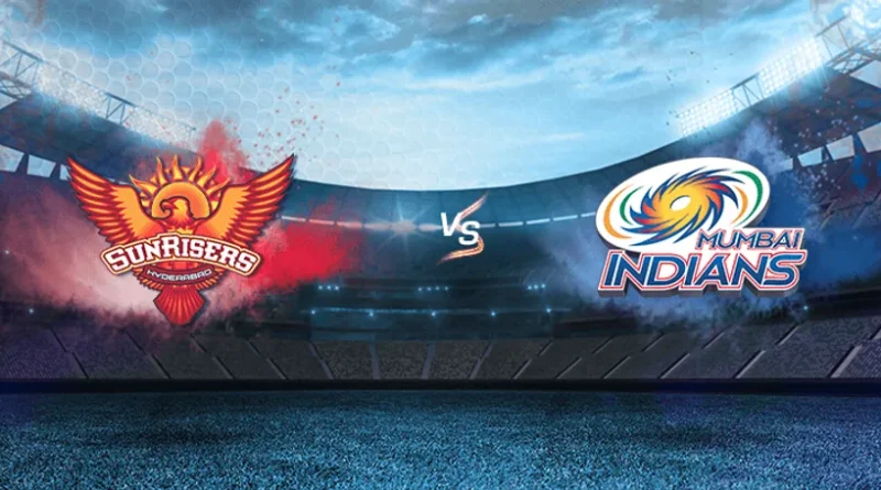 SRH vs MI live score