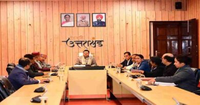 Uttarakhand Cabinet Meeting