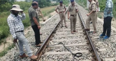 Iron pole found on railway track near Nainital to derail train
