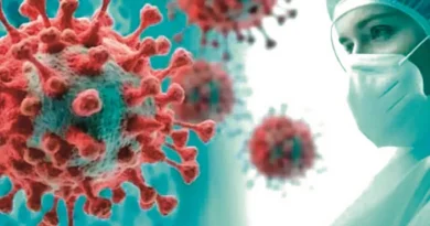 Dehradun hospital staff conducting COVID testing