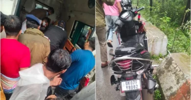 Mussoorie Scooty Accident