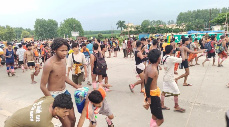 Haridwar News कांवड़ियों और जवानों में हुई झड़प