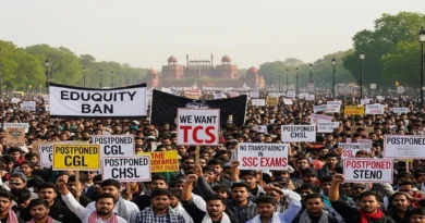 SSC Scam Protest