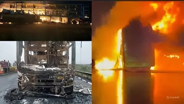 Andhra Pradesh Bus Fire